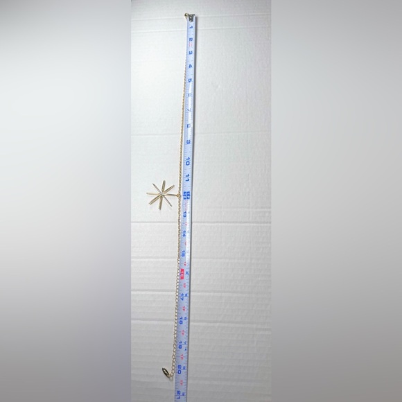 Ettika Gold Necklace Star Pendant Cubic Zirconia Adj Length 15-21” Regencycore - Picture 3 of 5